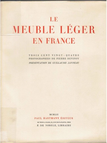 Janneau meuble leger en - -,
