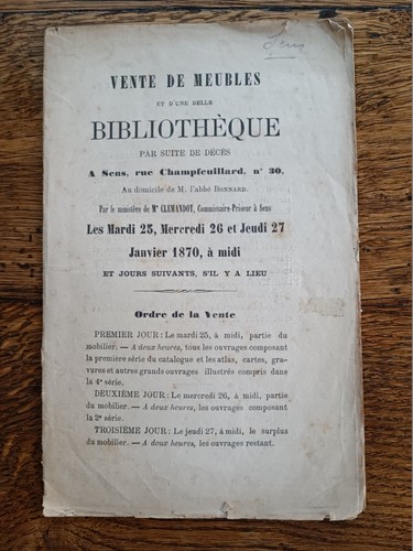 Livre vente meubles - de,